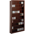 Media Library - walnut finish