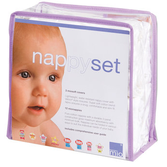 Cotton Nappy Set - Large