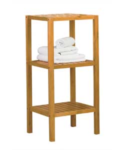 Bamboo 3 Tier Shelving Unit