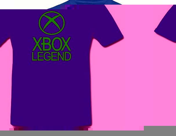 Bamboozled Accessories XBOX LEGEND FUNNY NOVELTY MENS,BOYS T SHIRT SM-2XL,XBOX 360,GAMER (2XL 46-48`` CHEST, BLUE)