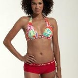 Sidebelt Dot Bikini - Orange