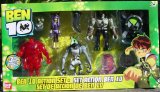 Bandai New Ben 10 Exclusive Action Figure Set ! Includes 4 figures and Omnitrix