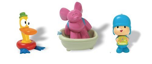 Bandai Pocoyo 3in1 Bath Figure Set