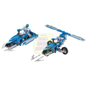 Power Rangers Operation Overdrive Hovertek Cycle Blue