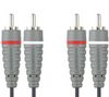 BANDRIDGE BAL4205 5m Male RCA Cables (x2)