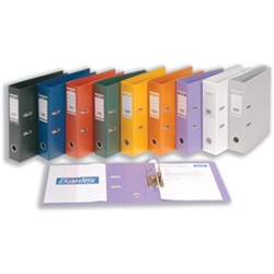 Lever Arch File PVC 70mm A4 White Ref