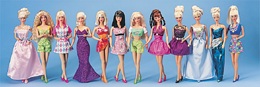 BARBIE 12 fashion outfits