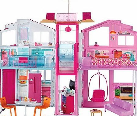 Barbie 3-Storey Townhouse Playset