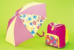 Barbie BACKPACK AND UMBRELLA