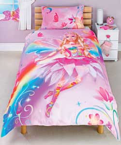 Fairytopia Single Duvet Cover Set - Pink