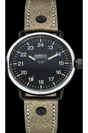 Barbour Fowler Mens Watch BB022BKBR