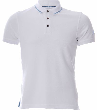 Barbour International White Polo