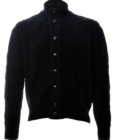 Barbour Kirkham Cable Button Thru Knitwear