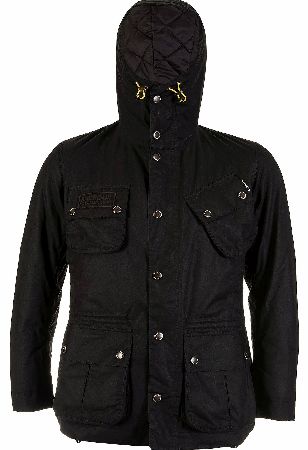 Barbour Mens Fog Waxed Parka Jacket