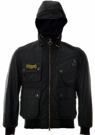 Barbour Mens Glanton Waxed Jacket