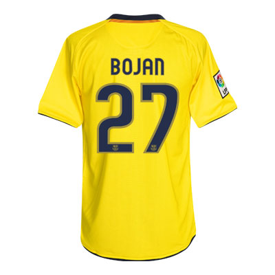 Nike 08-09 Barcelona away (Bojan 27)