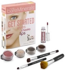 GET STARTED EYES CHEEKS LIPS -