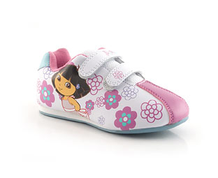 Barratts Dora Twin Velcro Trainer - Infant