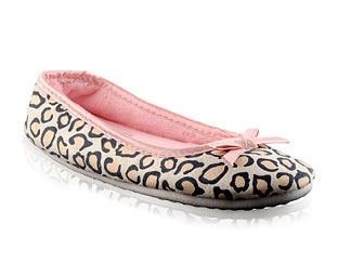 Fabulous Animal Print Slipper