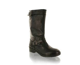 Barratts Fabulous Biker Boot With Buckle Trim Detail