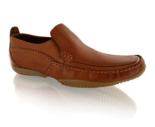 Barratts Hush Puppies Flex Sole Shoe