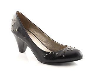 Medium Heel Court Shoe