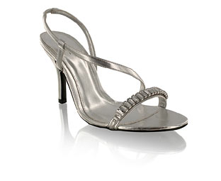 Stunning Diamante Trim Sandal - Sizes 1-2