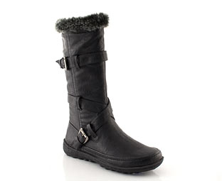 Barratts Twist Strap Mid High Boots - Junior