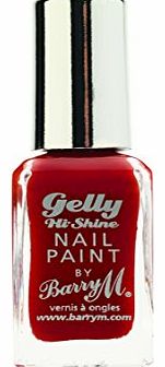 Barry M Cosmetics Gelly Nail Polish, Chilli