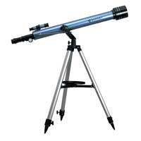 Barska Optics Refractor Telescope 800x60 Light Blue