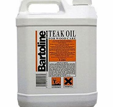 Bartoline Teak Oil 5 Litre