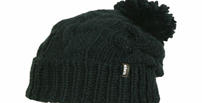 Ladies Barts Sake Sloppy Beanie. Black