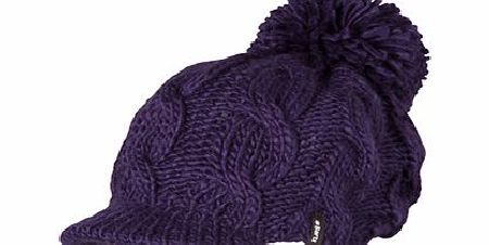 Ladies Barts Tara Peak Beanie. Dark Violet