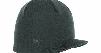 Mens Barts Core Visor Beanie. Anthracite