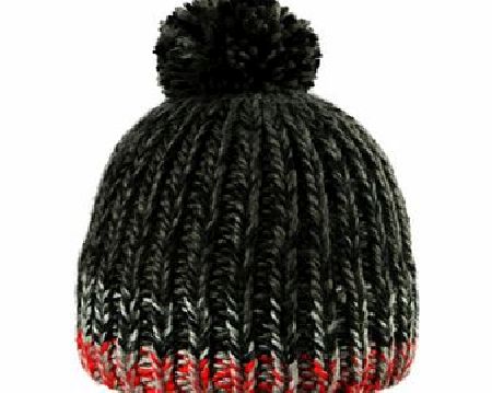 Mens Barts Sven Pom Beanie. Black