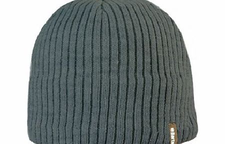 Mens Barts Wilbert Beanie. Dark Heather