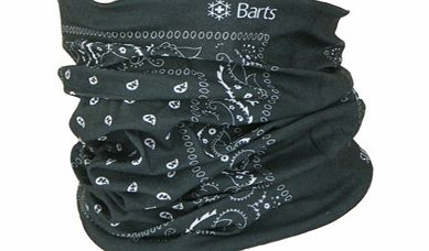 Unisex Barts Multicol Polar Paisly Bandana. Black