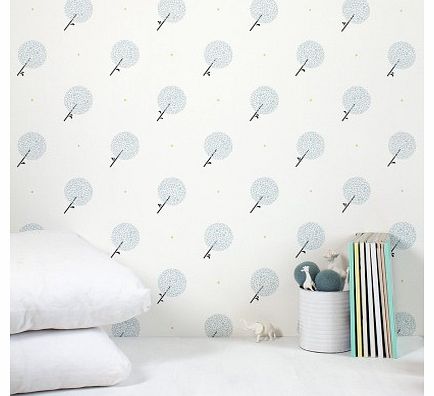 Libertiti Parisian Wallpaper - Smoky Blue `One