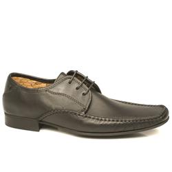 Base London Male Majestic Leather Upper in Black, Tan