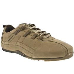 Male Speed Ghilli Leather Upper in Beige