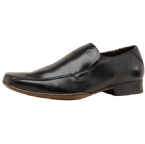 Base London Mens Trannie Slip On Shoe Black