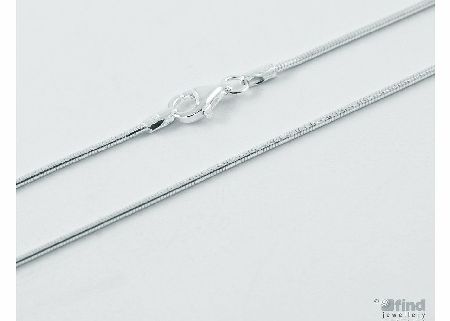 Basics 22 inch Sterling Silver Snake Chain