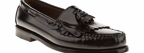 bass Black Layton Tassel Shoes