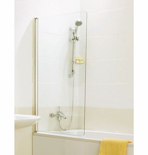 Shower Screen Silver Frame