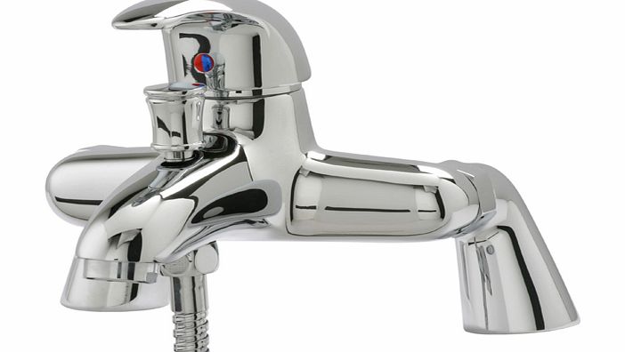 Agra Deck Mounted Single Lever Bath & Shower Mixer