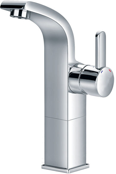 Neo Side Lever Medium Basin Mixer with clicker