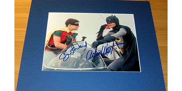 BATMAN COLOUR PHOTO - MOUNTED 14 x 12 - WEST &