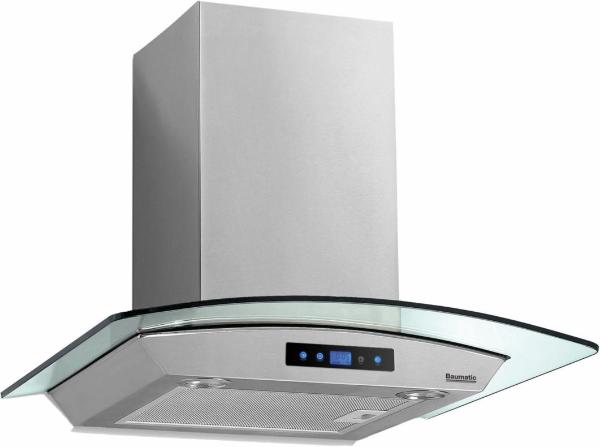 Baumatic BTC6750GL 60cm Chimney Hood in