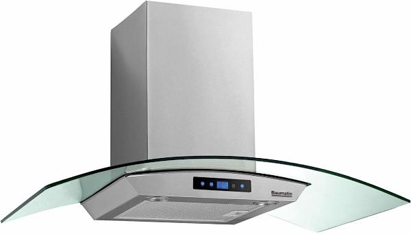 Baumatic BTC9750GL 90cm Chimney Hood in