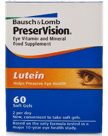 PreserVision Lutein Softgels 60